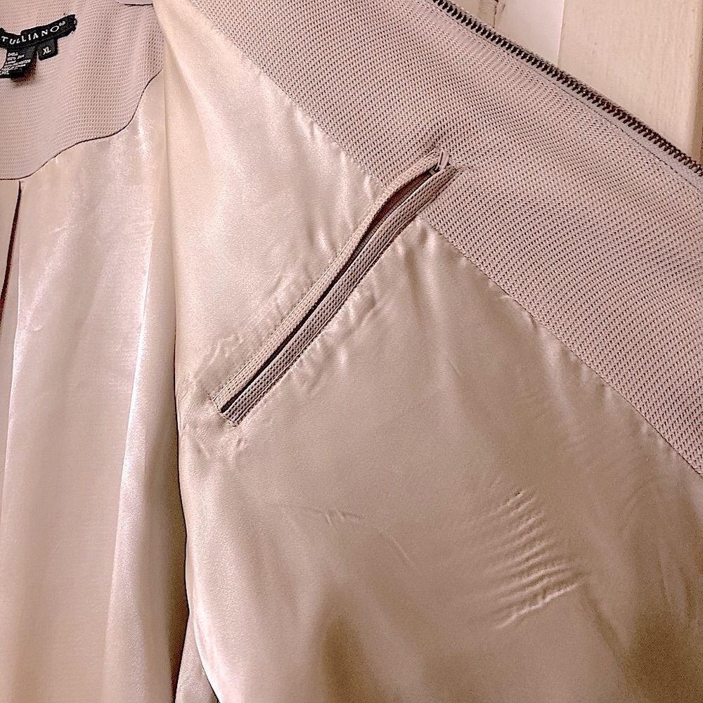 ♥️🇮🇹 TULLIANO 100% silk sports coat imported from Italy ~ Men’s Jacket ~ LBN 🇮🇹 - Picture 9 of 16
